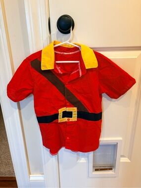 Kids Red GastonCostume Shirt
